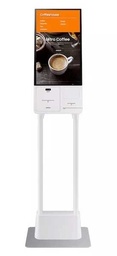 [LFD 24" Kiosk KM24A - Kiosk Stand STN-KM24C] Samsung Kiosk Completo (Kiosk Mesada + Base)